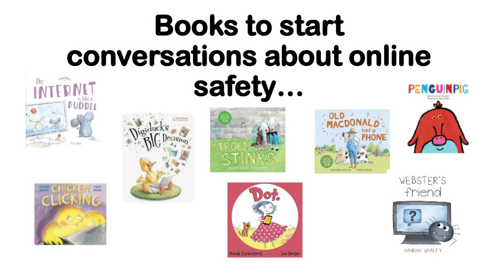 thumbnail of Books to start conversations about online safety