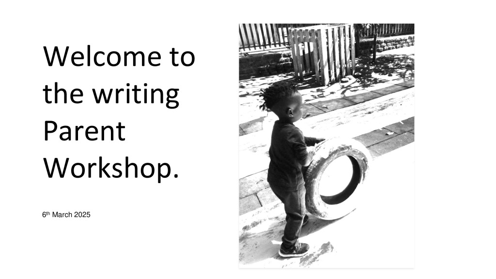 thumbnail of Writing for parents presentation 2025